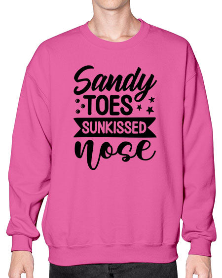 Sandy toes sunkissed nose 01# - summer- Sweatshirt - Crew