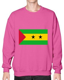 Sao Tome and Principe 1799# - world flags- Sweatshirt - Crew