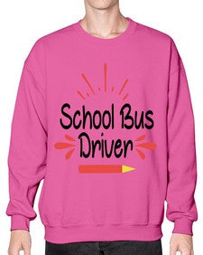 School Bus Driver 793# - graduation- Sweatshirt - Crew