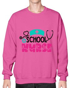 School Nurse Style Style 1377# - nurse- Sweatshirt - Crew