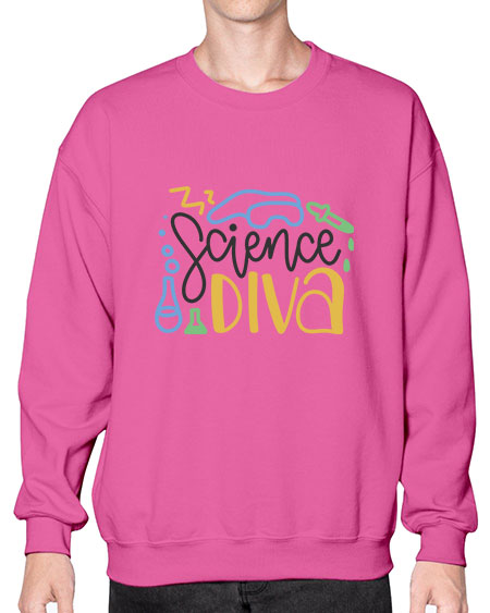 Sciencediva 43# - general science- Sweatshirt - Crew