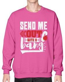 Send me outwith a bang 44# - video games- Sweatshirt - Crew