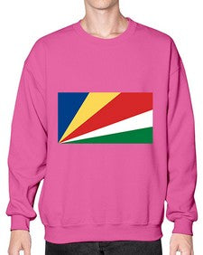 Seychelles 1822# - world flags- Sweatshirt - Crew