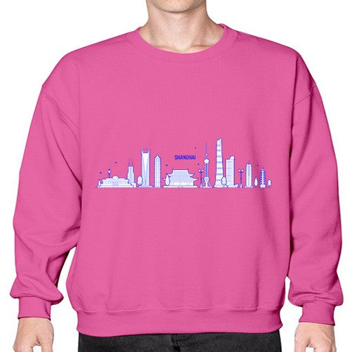 Shanghai 1828# - cities- Sweatshirt - Crew