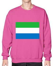 Sierra Leone 1841# - world flags- Sweatshirt - Crew