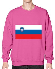 Slovenia 1854# - world flags- Sweatshirt - Crew