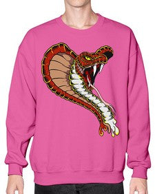 Snake 213# - cartoon animals- Sweatshirt - Crew