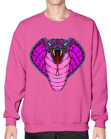 Snake 214# - cartoon animals- Sweatshirt - Crew