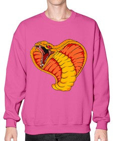 Snake 216# - cartoon animals- Sweatshirt - Crew