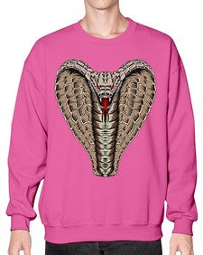 Snake 217# - cartoon animals- Sweatshirt - Crew