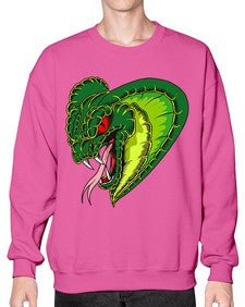 Snake 220# - cartoon animals- Sweatshirt - Crew