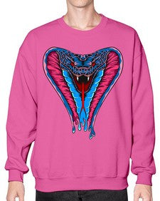 Snake 224# - cartoon animals- Sweatshirt - Crew