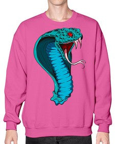 Snake 230# - cartoon animals- Sweatshirt - Crew