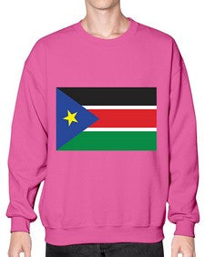 South Sudan 1873# - world flags- Sweatshirt - Crew