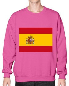 Spain 1874# - world flags- Sweatshirt - Crew