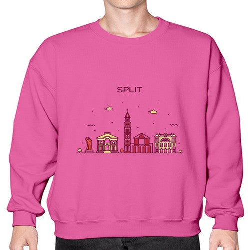 Split 1877# - cities- Sweatshirt - Crew