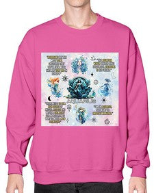 Straight Aquarius 468# - aquarius- Sweatshirt - Crew