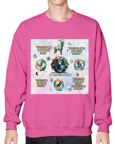 Straight Capricorn 471# - capricorn- Sweatshirt - Crew