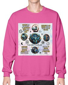 Straight Saggitarius 476# - sagittarius- Sweatshirt - Crew