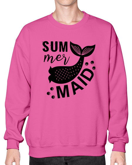 Sum mer maid 01# - summer- Sweatshirt - Crew
