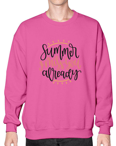Summer I miss you already 14# - summer- Sweatshirt - Crew