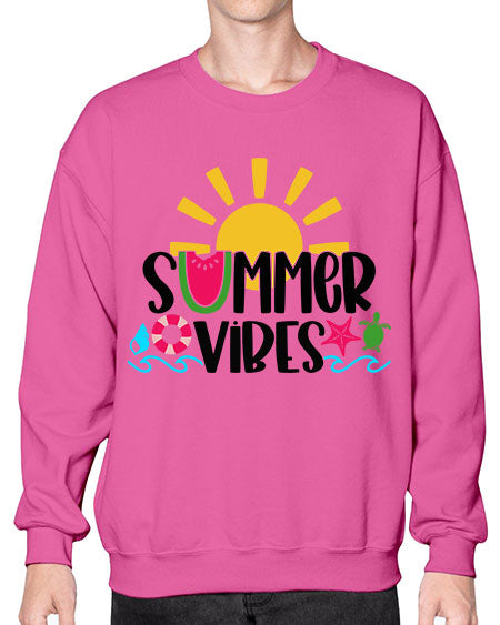 Summer Vibes Style 19# - summer- Sweatshirt - Crew