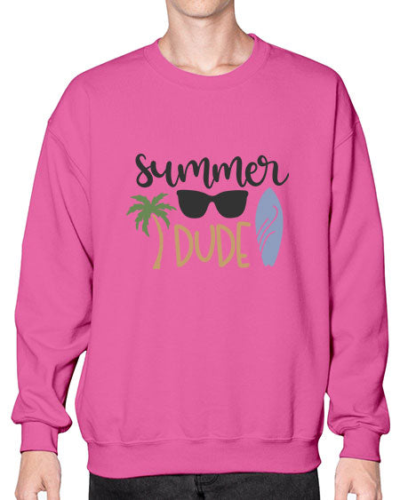 Summer dude 58# - summer- Sweatshirt - Crew