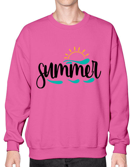 Summer sun 9# - summer- Sweatshirt - Crew