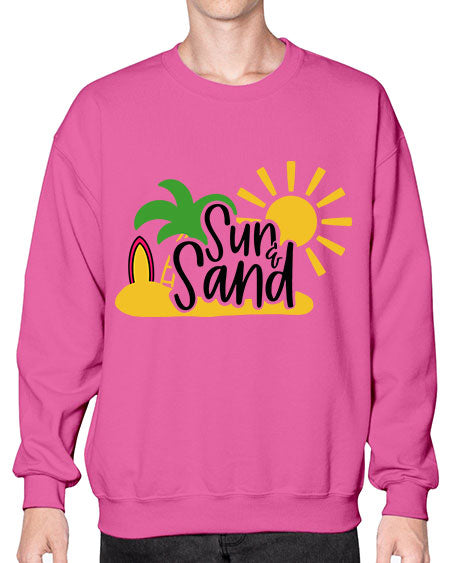 Sun Sand Style 17# - summer- Sweatshirt - Crew