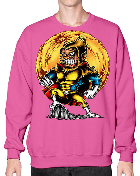 Super Monkey - Files - monkey- Sweatshirt - Crew