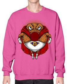 Super donut 243# - cartoon food- Sweatshirt - Crew