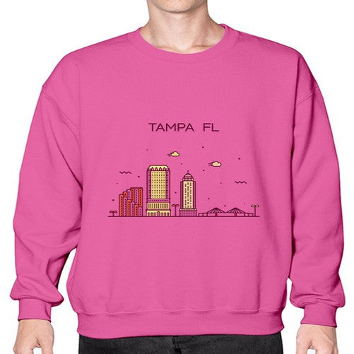 TampaFL 1946# - cities- Sweatshirt - Crew