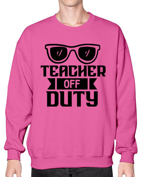 Teacher off duty 01# - summer- Sweatshirt - Crew