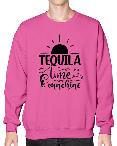 Tequila lime and sunshine 01# - summer- Sweatshirt - Crew