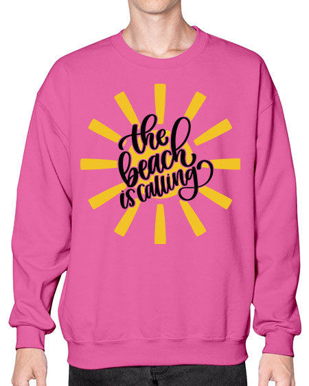 The Beachy Is Calling Style 10# - summer- Sweatshirt - Crew
