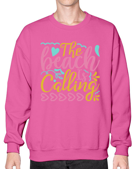 The beach is calling Style 1# - summer- Sweatshirt - Crew