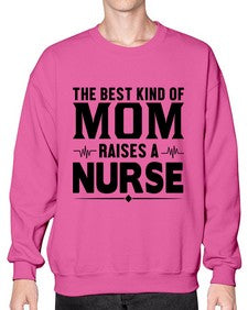 The best kind of mom Style 1499# - nurse- Sweatshirt - Crew