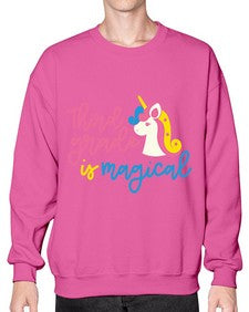 Third Grade Is Magical 963# - third grade- Sweatshirt - Crew
