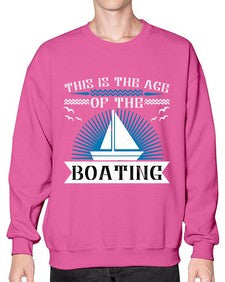 This is the age of the Boating 43# - boats- Sweatshirt - Crew