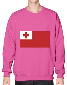 Tonga 2003# - world flags- Sweatshirt - Crew