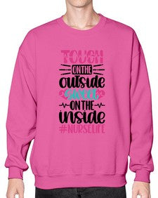 Tough On The Outside Style Style 1580# - nurse- Sweatshirt - Crew