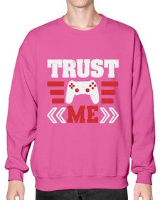 Trust me 49# - video games- Sweatshirt - Crew