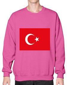 Turkey 2018# - world flags- Sweatshirt - Crew