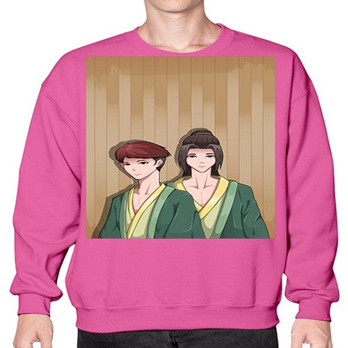 Two man in a hot spring 18# - anime- Sweatshirt - Crew
