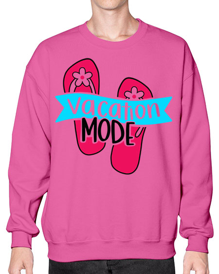Vacation Mode Style 8# - summer- Sweatshirt - Crew