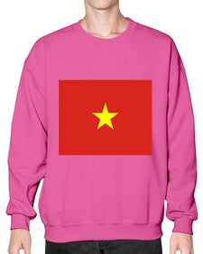 Vietnam 2078# - world flags- Sweatshirt - Crew