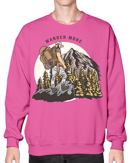 Wander More 3# - nature- Sweatshirt - Crew