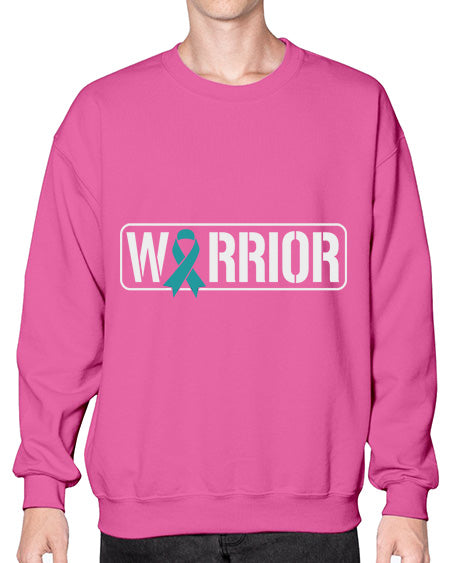 Warrior PTSD Awareness Teal Military 2# - PTSD- Sweatshirt - Crew