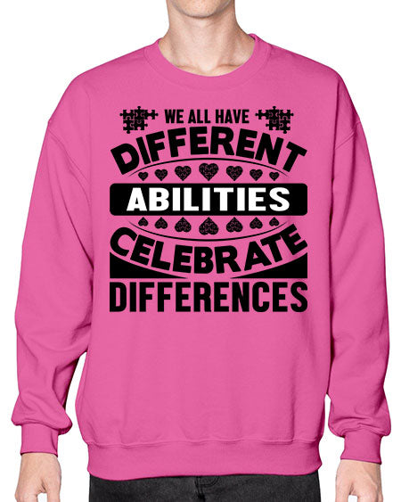 We all have Style 51# - autism- Sweatshirt - Crew