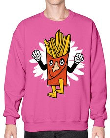 Weekend is near 265# - cartoon general- Sweatshirt - Crew